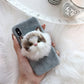 Suitable For Simulation Cat Mobile Phone Shell Animal Protective Cover