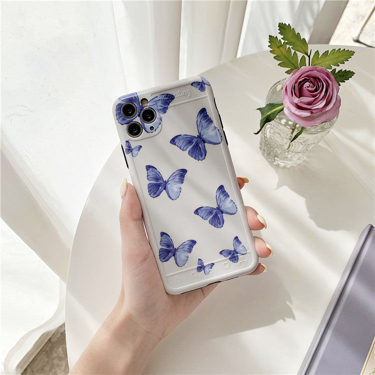 Purple Butterfly Phone Case Cover