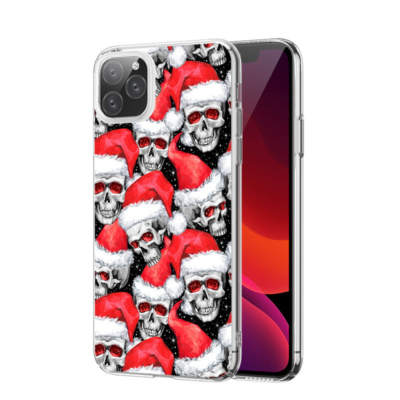 Halloween Series Transparent Silicone Protective Cover