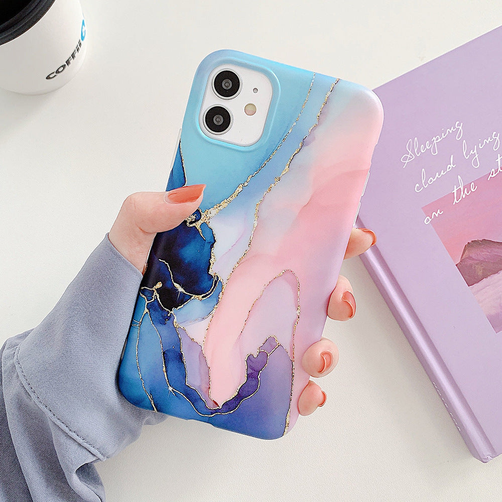 Marble phone case protective cover