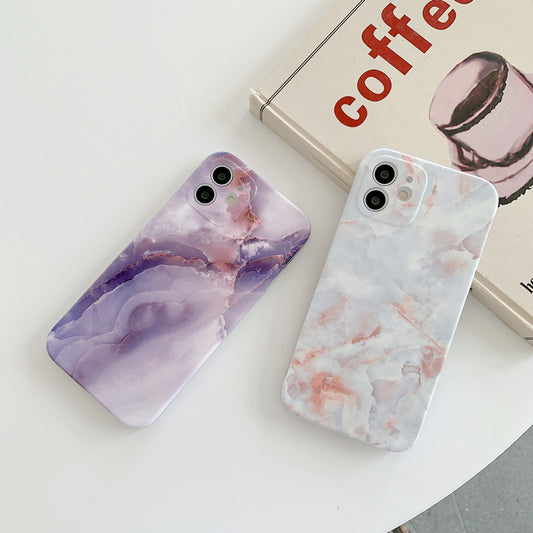 Creative Marble Soft Full Cover Protective Cover Phone Case