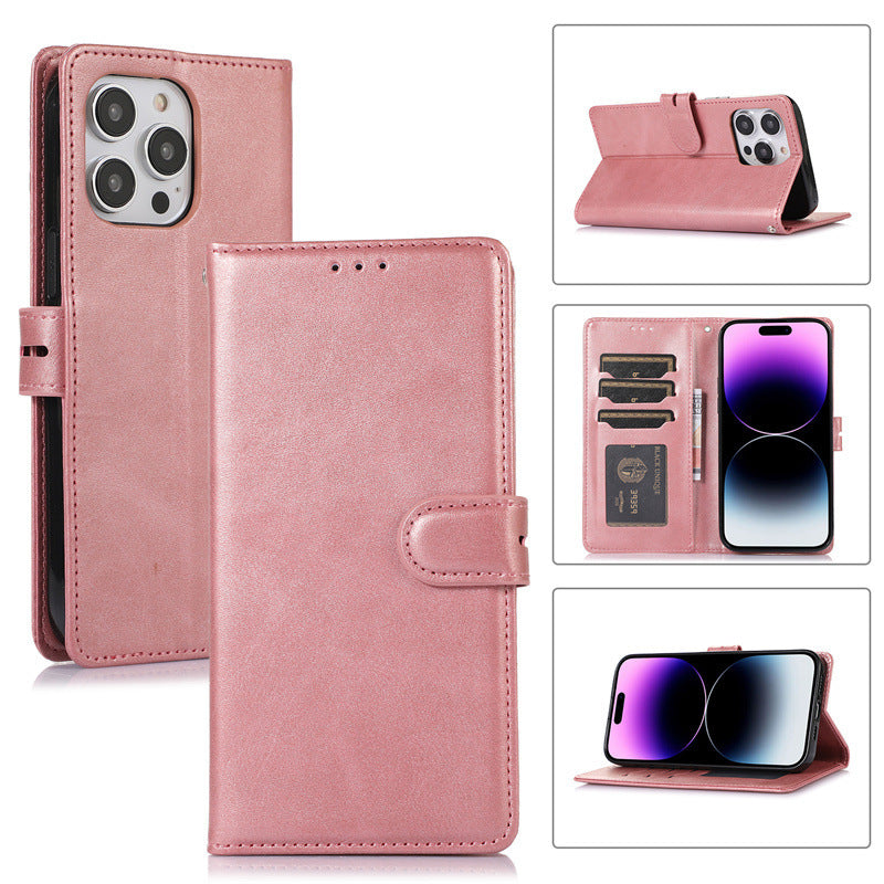 Wallet Style Mobile Phone Leather Protective Cover