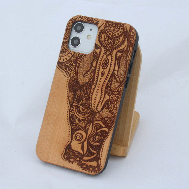 Wooden Mobile Phone Case Personality Protective Cover