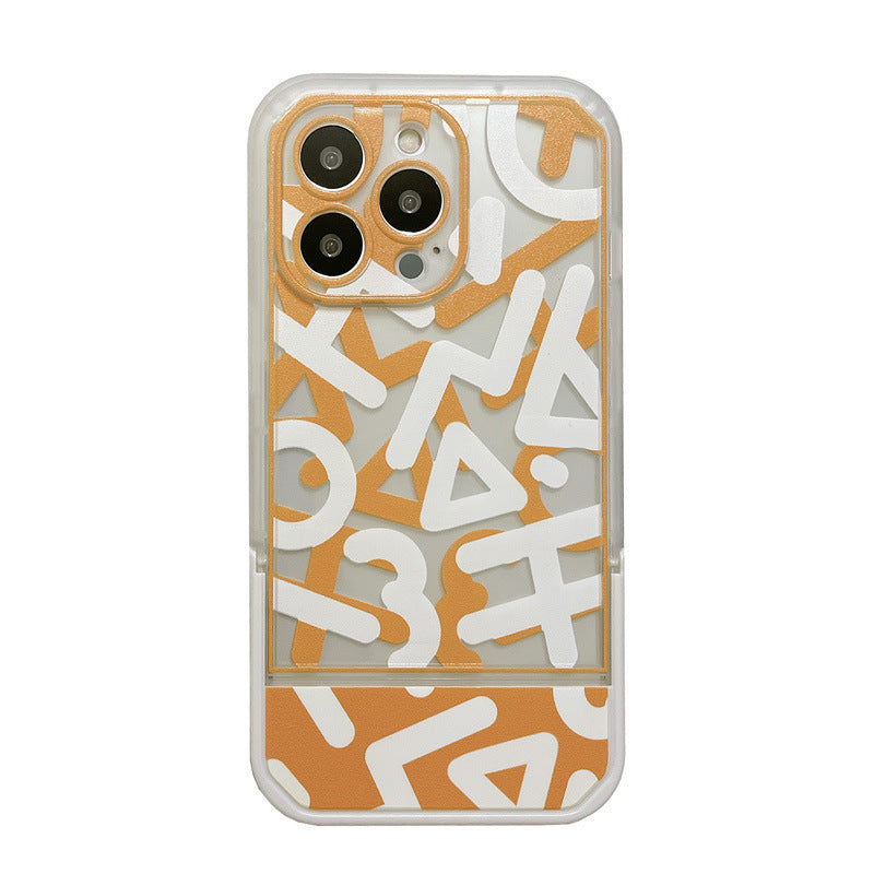 Graffiti English Silicone Phone Case Cover