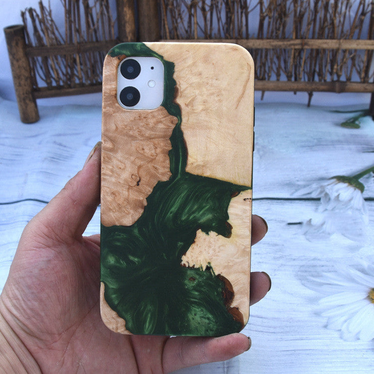 Resin wood protection cover