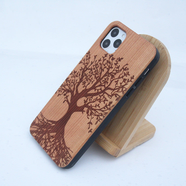 Wooden Mobile Phone Case Personality Protective Cover