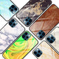 Glass Phone Case Marble Protective Cover