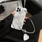 Silver Love Chain Advanced Phone Case