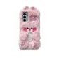 Autumn And Winter Plush Stereo Cute Cartoon Rabbit Phone Case